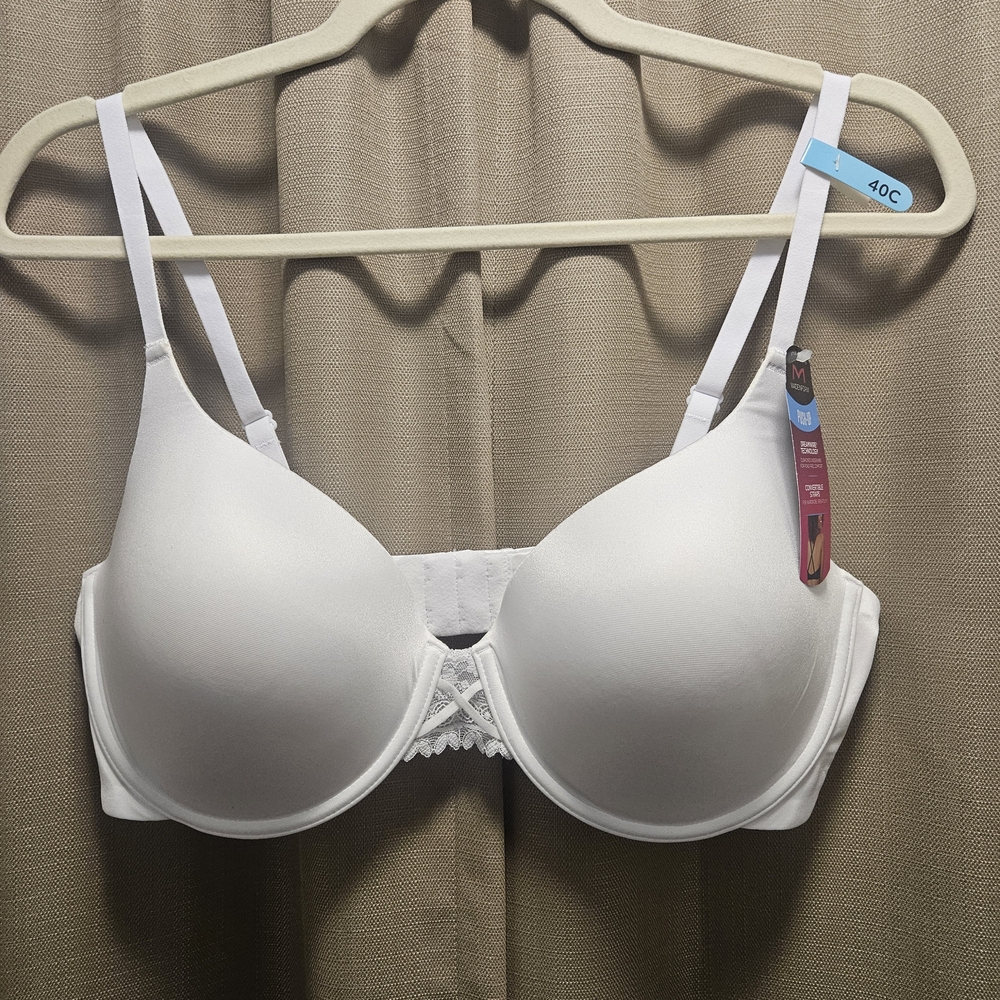 Maidenform White Women's Bra